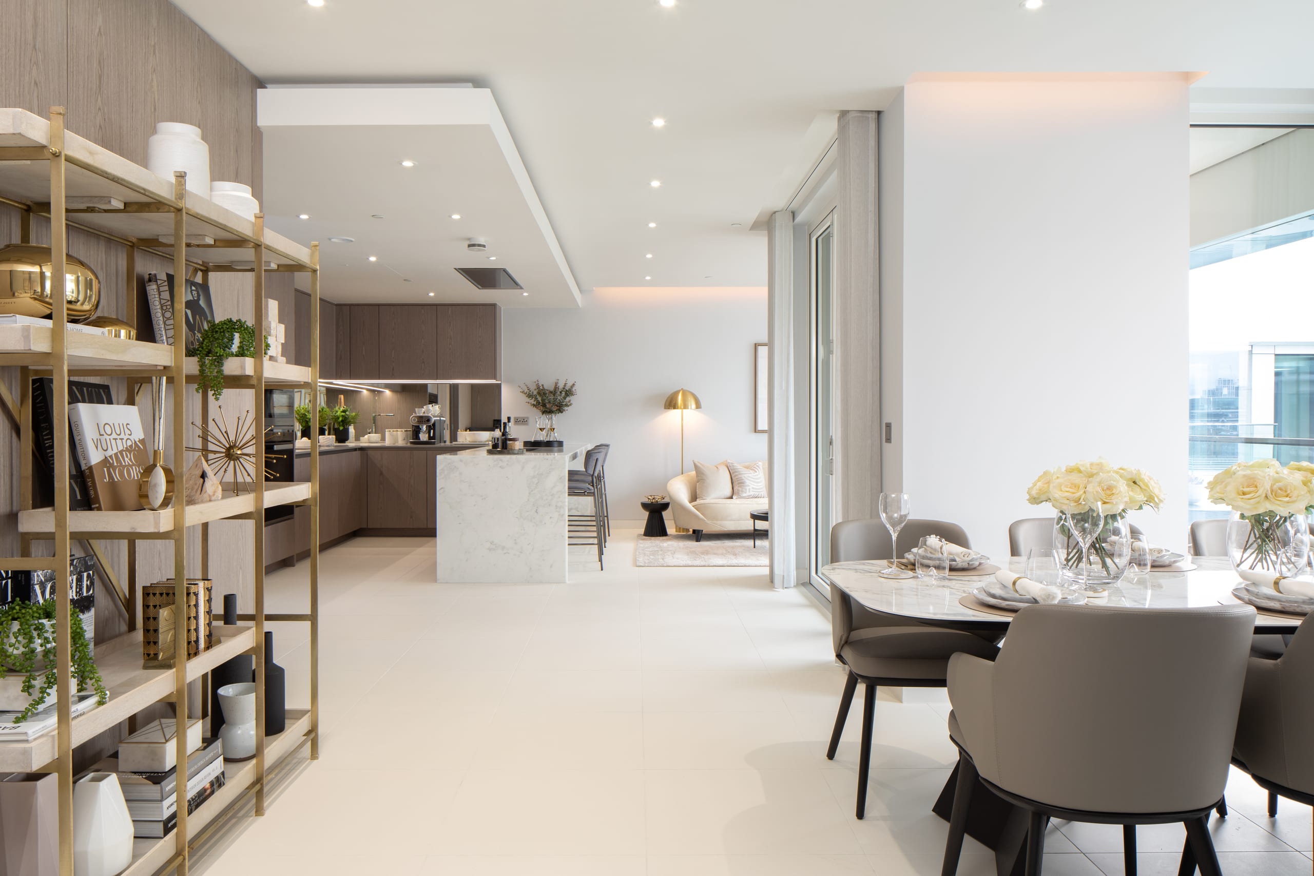 Kitchen and dining