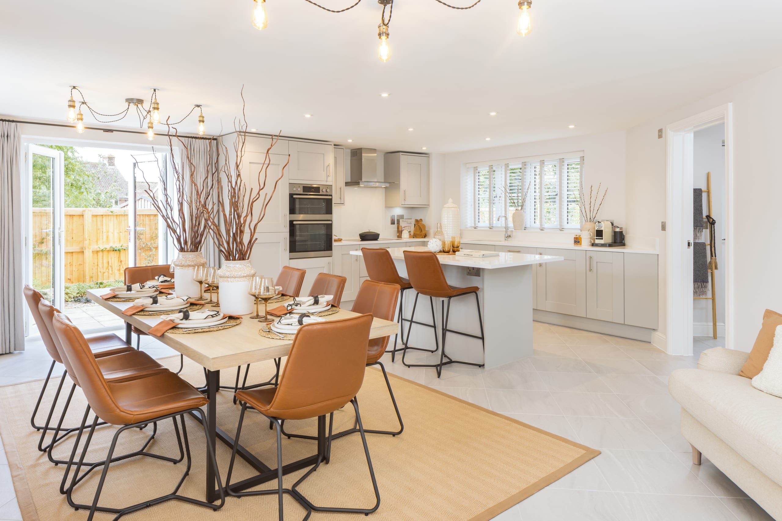Kitchen and dining