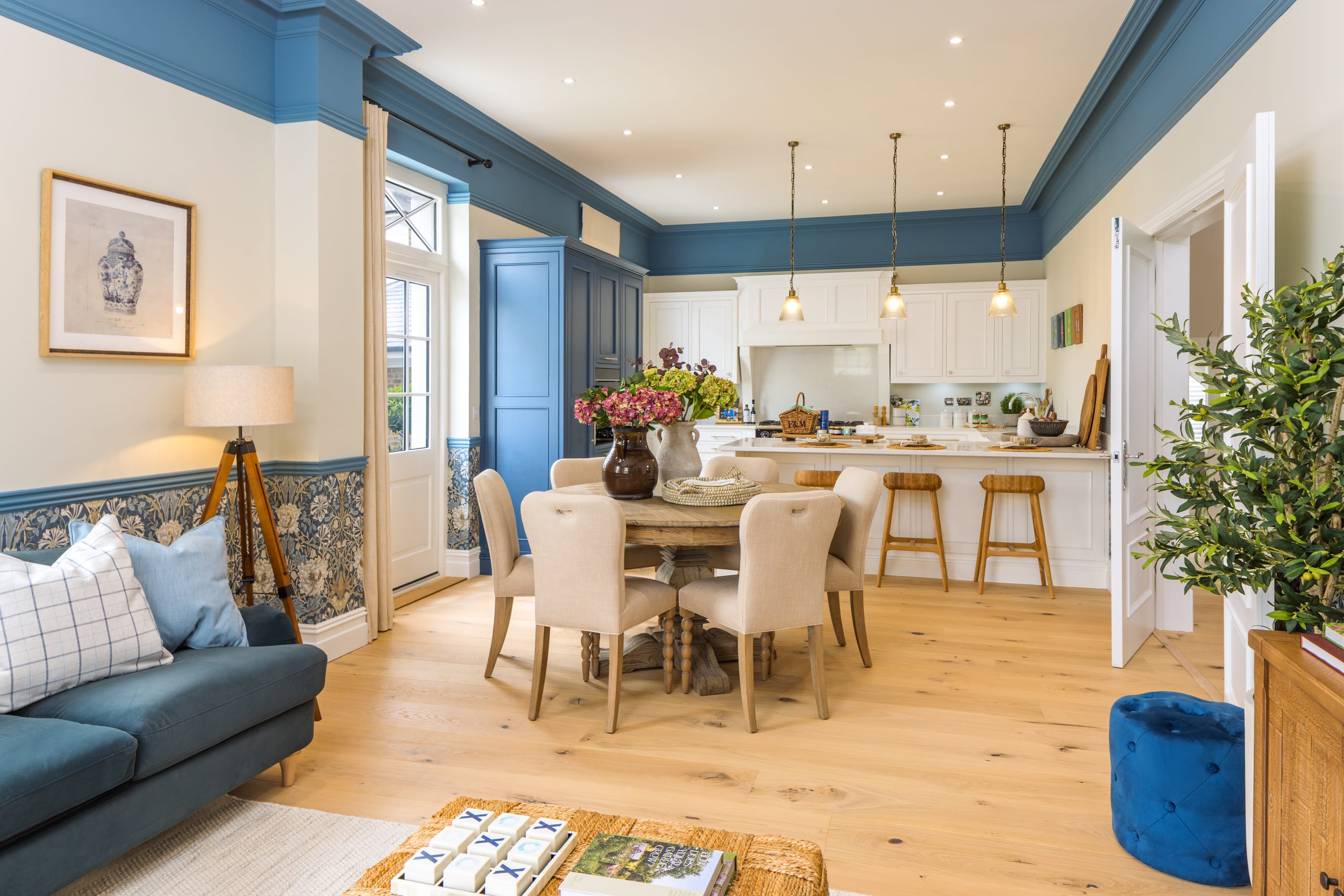Kitchen and dining