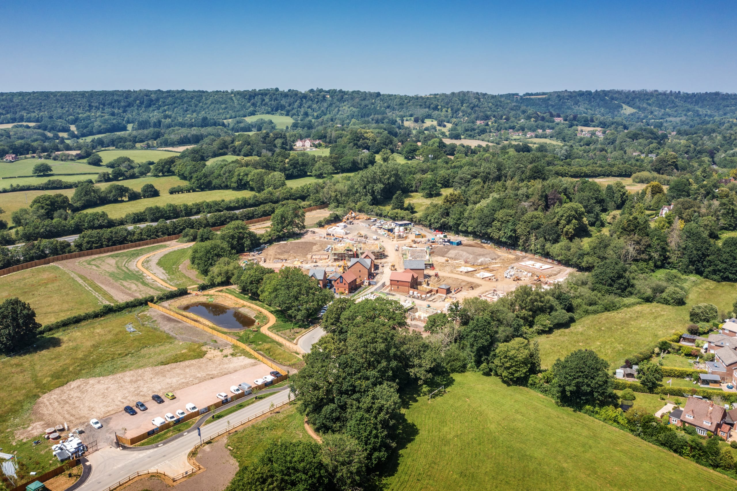 The development from the air