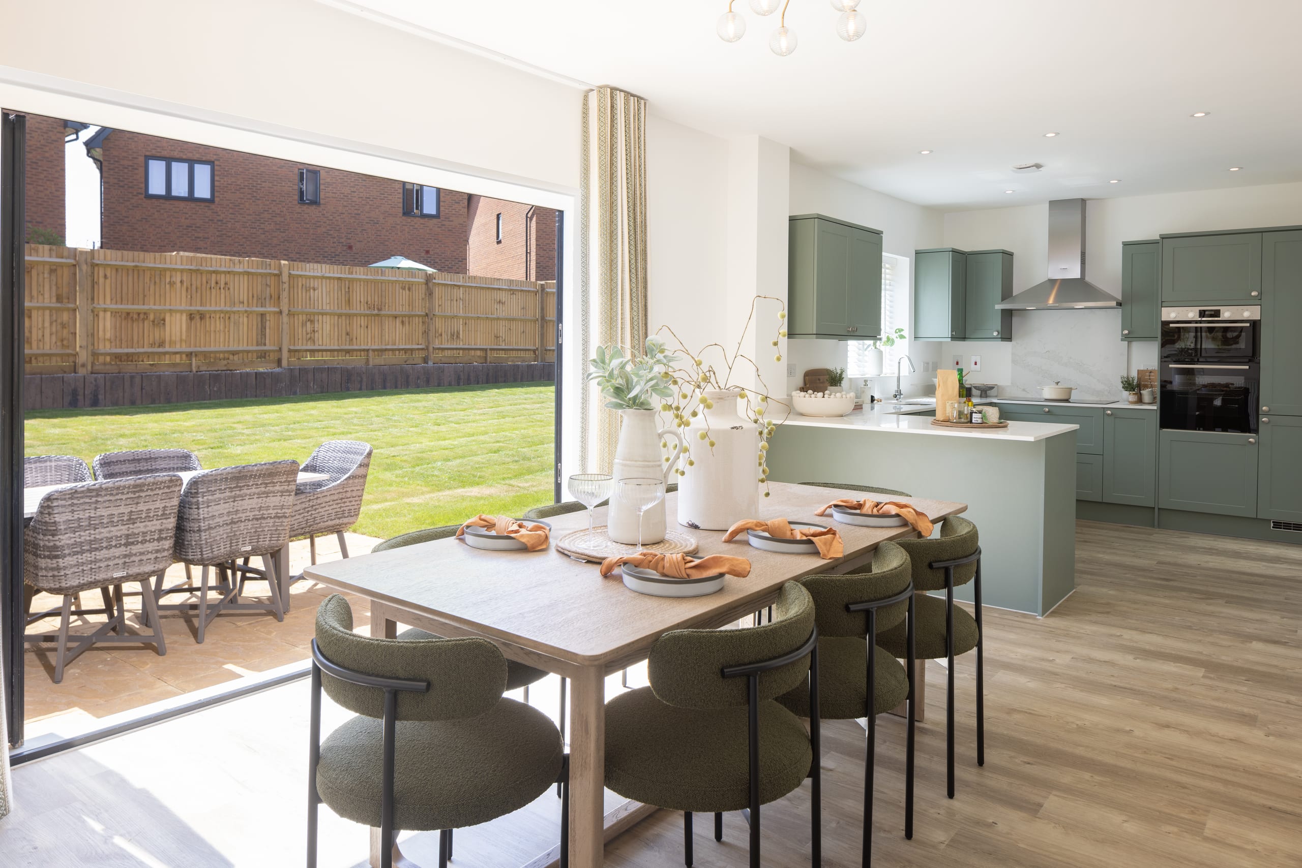 Kitchen and dining