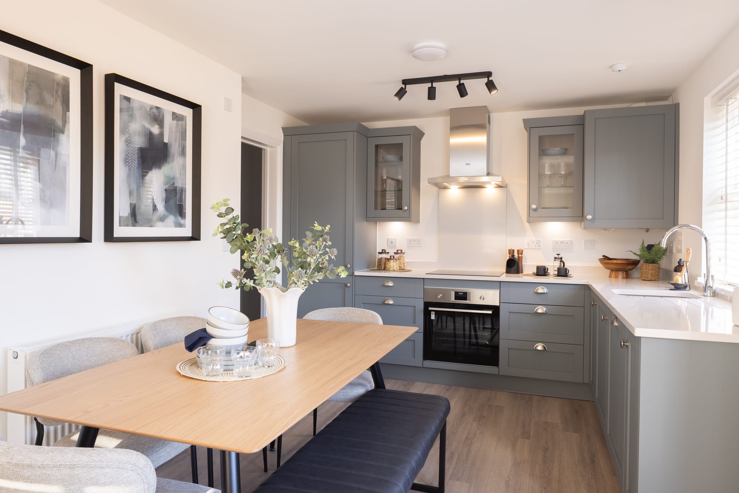 Kitchen and dining
